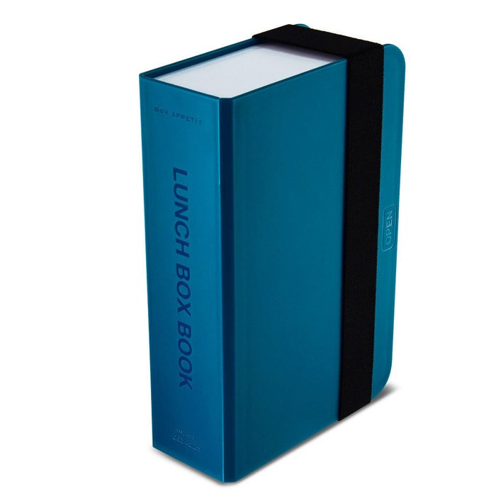 Ланч-бокс book бирюзовый - купить Емкости для хранения по цене 1600.0