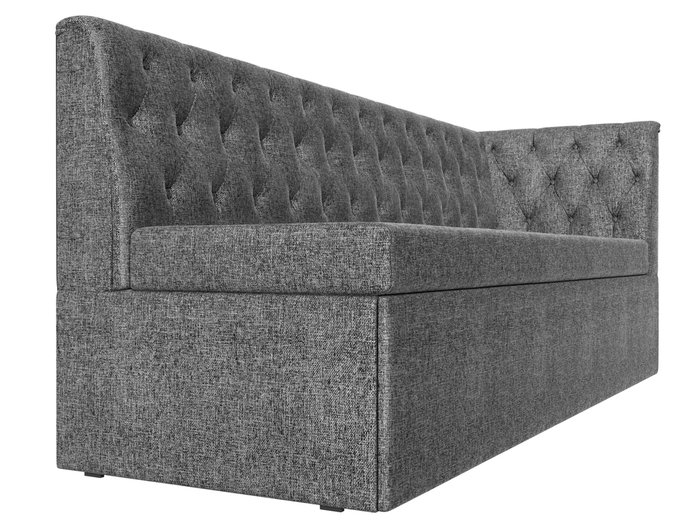 Диван-кровать Маркиз серого цвета с углом справа - лучшие Прямые диваны в INMYROOM