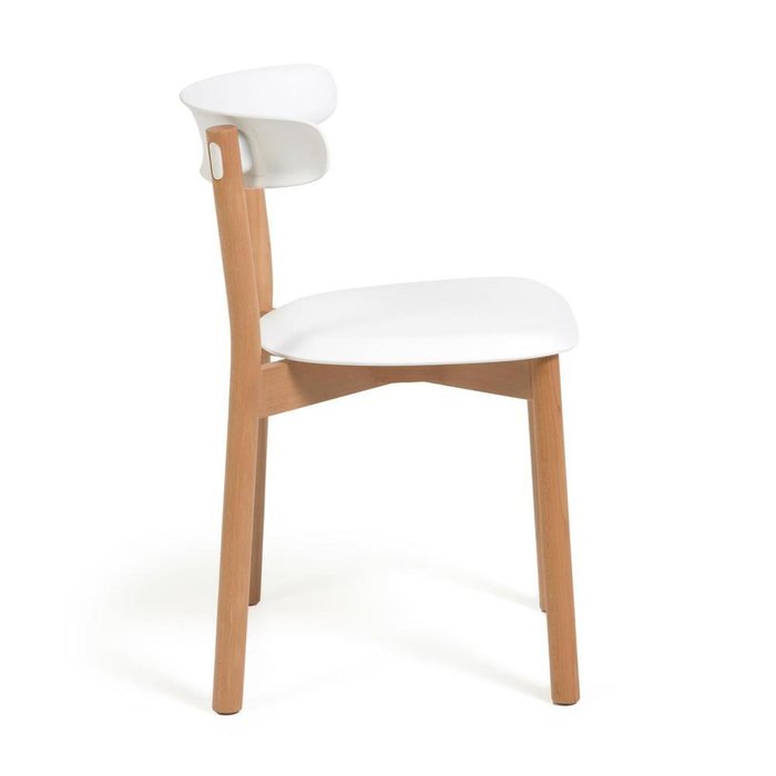Стул Santina белого цвета - купить Обеденные стулья по цене 23990.0