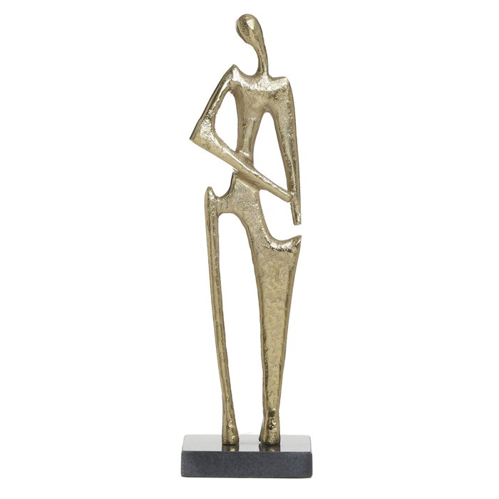 Декор настольный Figure золотого цвета - купить Фигуры и статуэтки по цене 7940.0