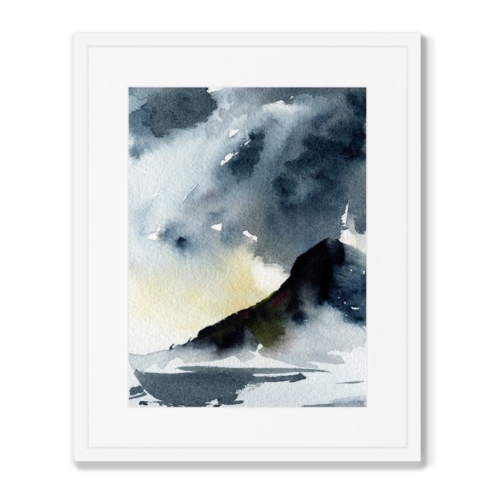 Набор из 2-х репродукций картин в раме Storm landscape - купить Картины по цене 16398.0