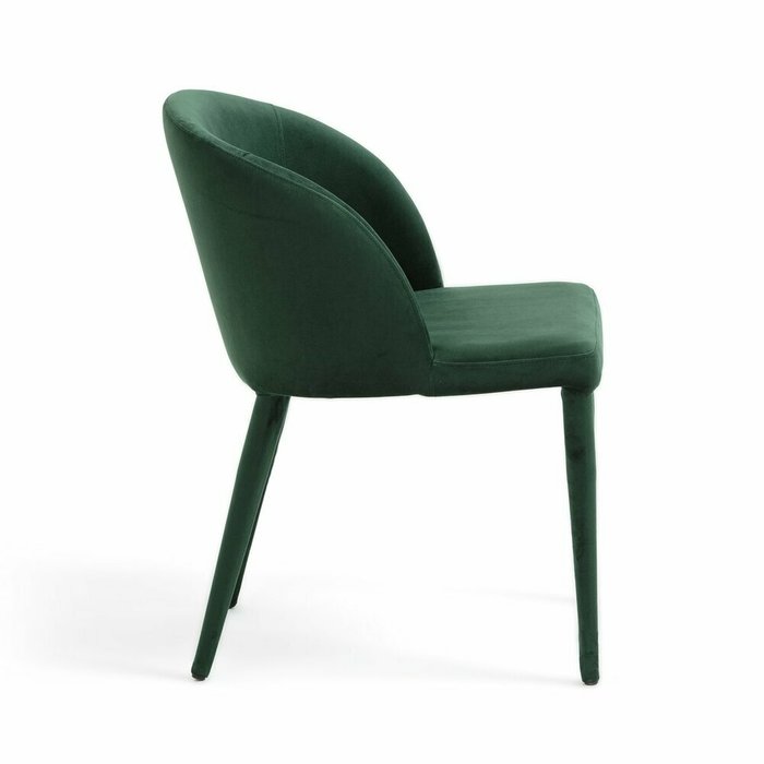 Стул мягкий Anathme зеленого цвета - лучшие Обеденные стулья в INMYROOM