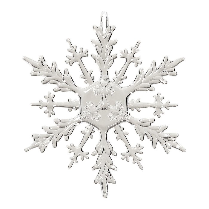 Новогоднее украшение Snowflake из акрила