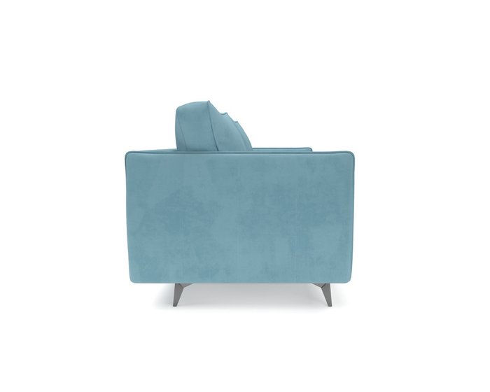 Прямой диван-кровать Осло голубого цвета - лучшие Прямые диваны в INMYROOM