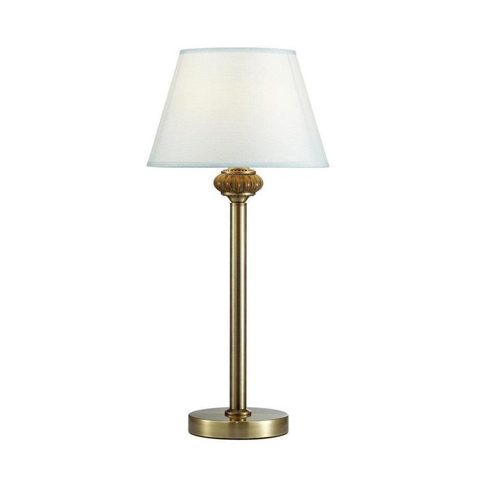 Настольная лампа Matilda с голубым абажуром - купить Настольные лампы по цене 4990.0