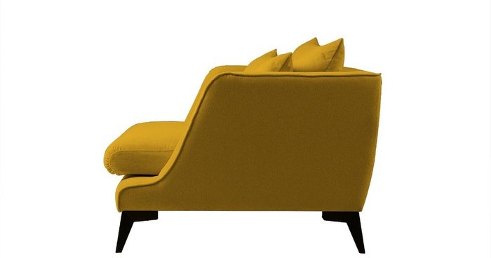 Кресло Dimension горчичного цвета - купить Интерьерные кресла по цене 69900.0