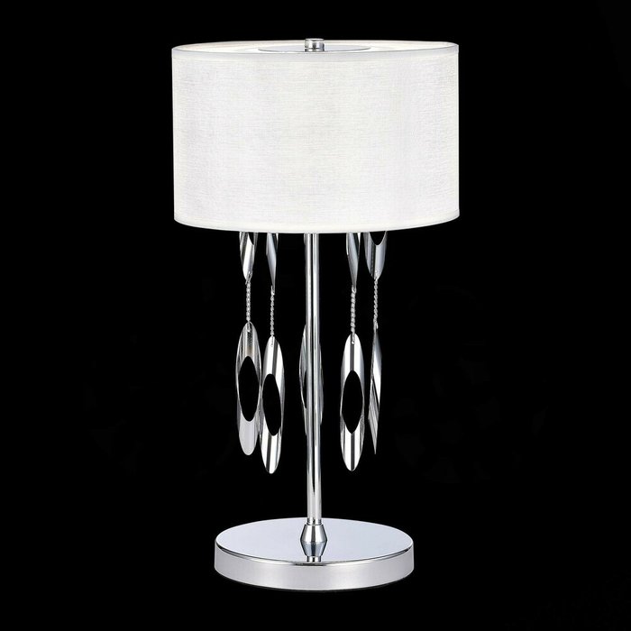 Прикроватная лампа Nettuno с белым абажуром - лучшие Настольные лампы в INMYROOM