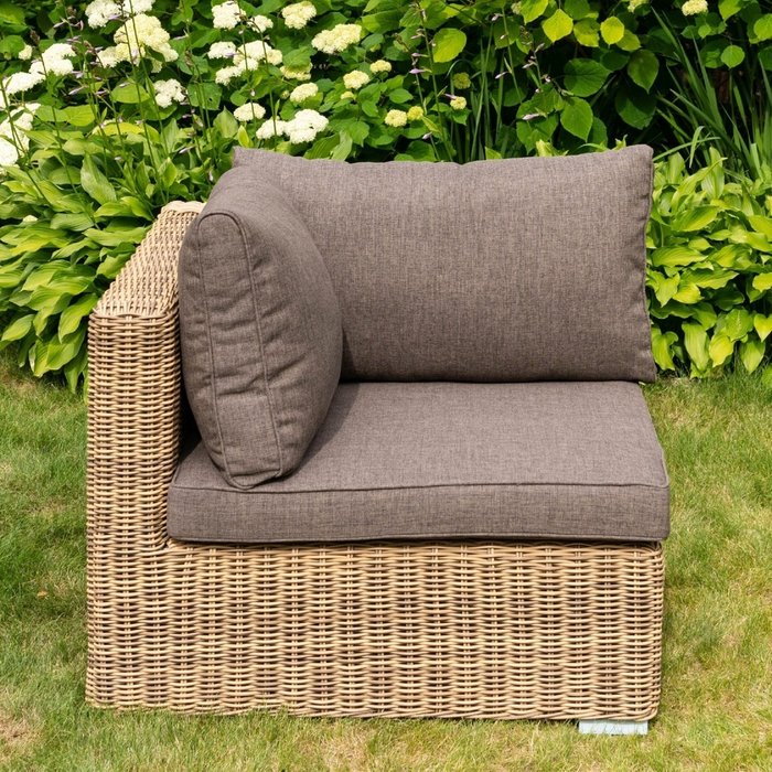 Садовое кресло Lausanne пшеничного цвета - лучшие Садовые кресла в INMYROOM