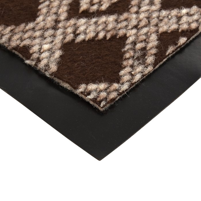 Коврик придверный Hall 40х60 коричневого цвета - лучшие Придверные коврики в INMYROOM
