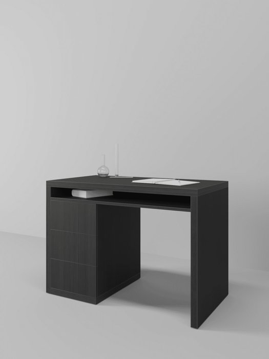 Письменный стол Enstein черного цвета - лучшие Письменные столы в INMYROOM