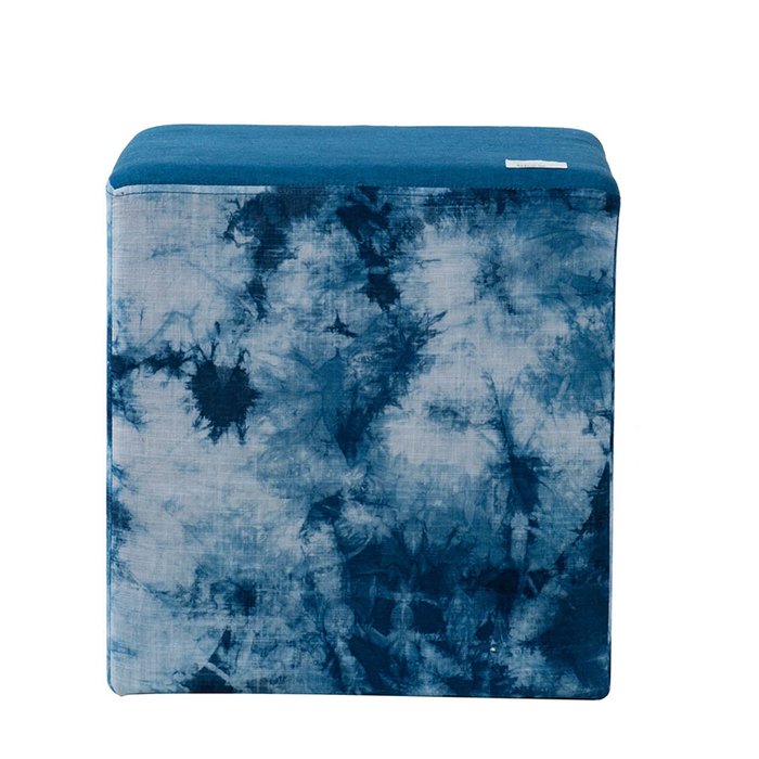 Столик журнальный акцентный сине-голубого цвета с отделкой под мрамор - купить Журнальные столики по цене 11500.0