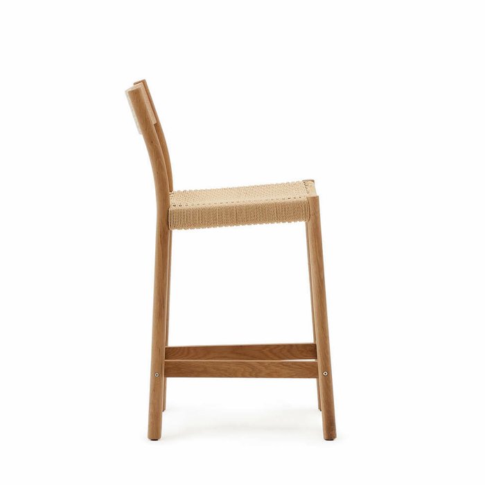 Полубарный стул Analy бежевого цвета - купить Барные стулья по цене 59990.0