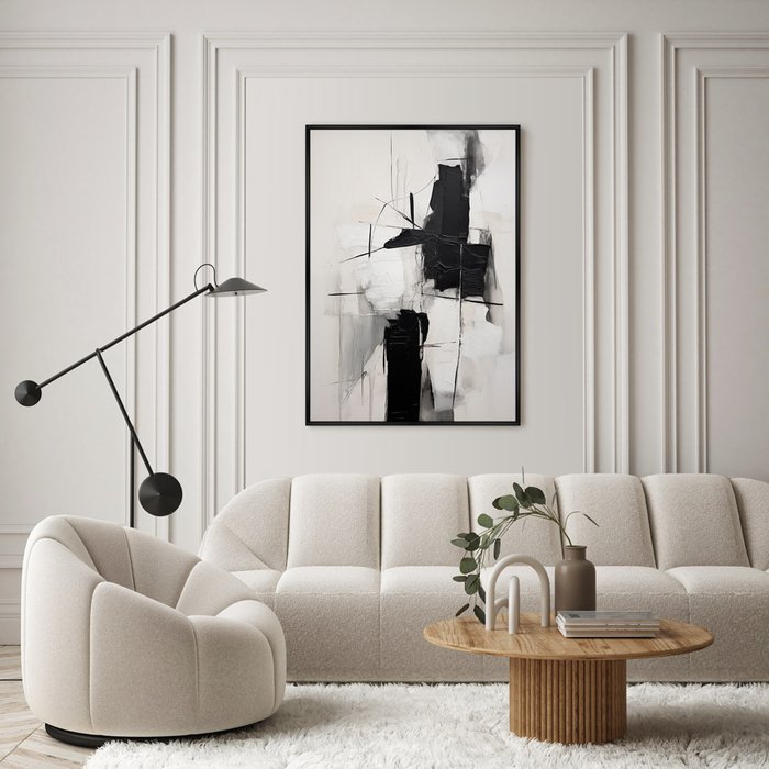 Репродукция картины Espacio abstracto, No 2, 2024г. - лучшие Картины в INMYROOM