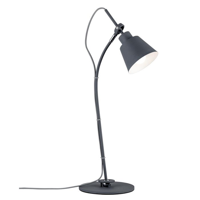 Настольная лампа Thala серого цвета - купить Настольные лампы по цене 13190.0