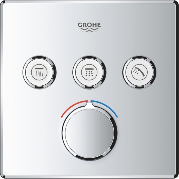 Смеситель Grohtherm SmartControl для ванны - лучшие Ванны в INMYROOM