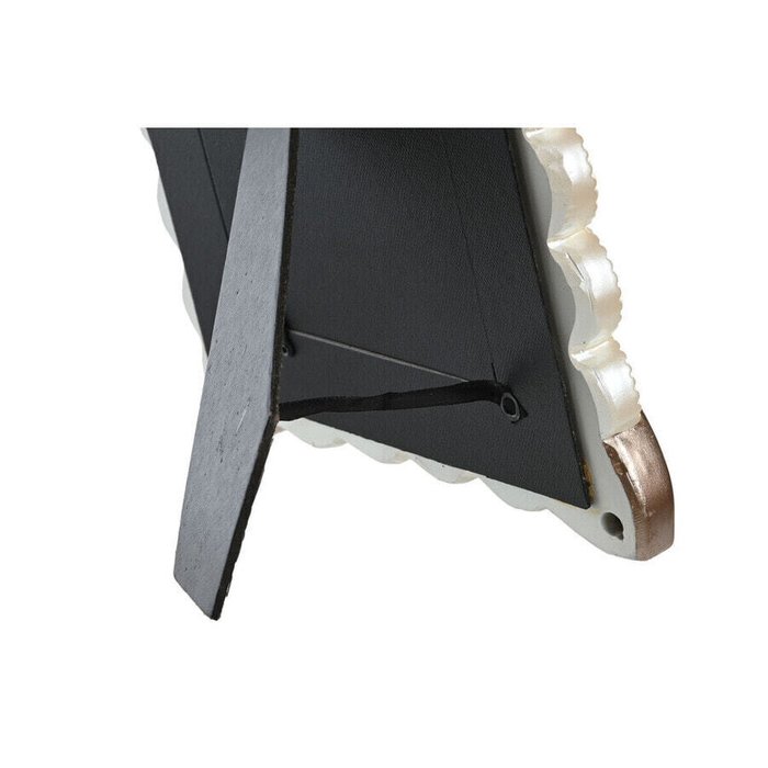 Фоторамка DKD Home Decor 22,8 x 2,6 x 28,6 cm Стеклянный Медь Белый Смола романтик - купить Рамки по цене 2763