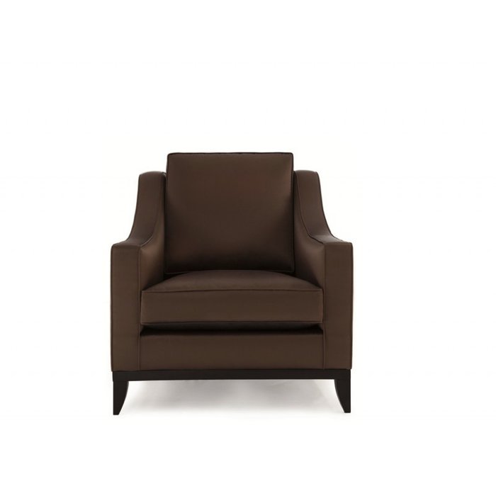 Кресло Франциско коричневого цвета - купить Интерьерные кресла по цене 38300.0