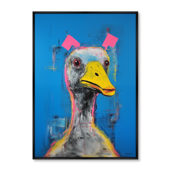 Репродукция картины на Busy Duck, 2024г.