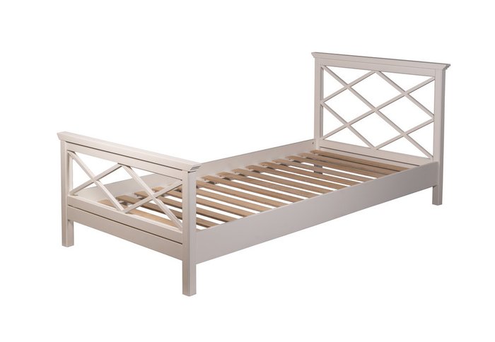Детская кровать Джуниор 90х200 белого цвета - лучшие Кровати для спальни в INMYROOM