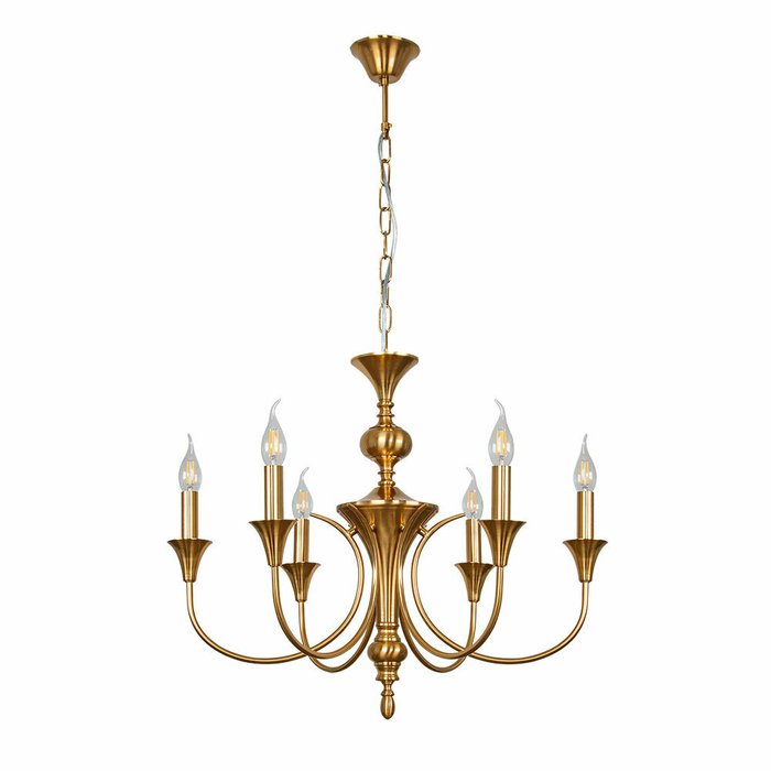 Подвесная люстра Arte Lamp COLLINETTA A4094LM-6PB Подвесная люстра Arte Lamp COLLINETTA A4094LM-6PB
