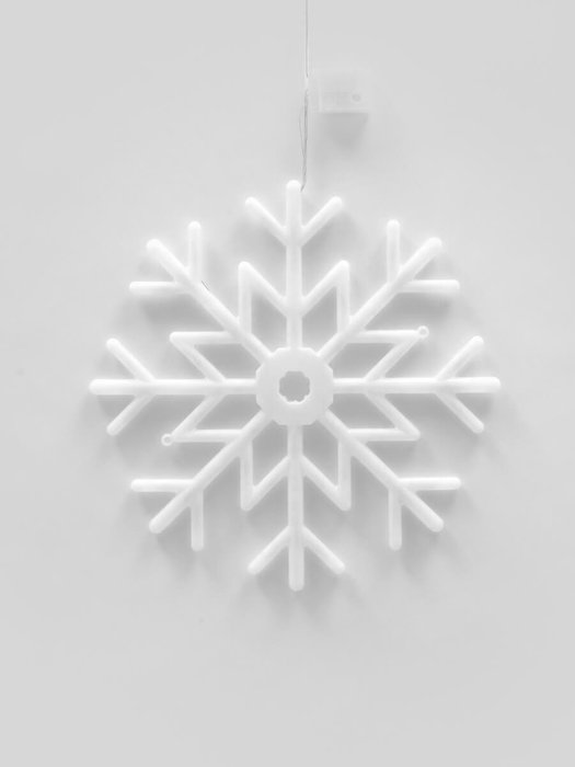 Подвесной светильник ULD-H4040-048/DTA MULTI IP20 SNOWFLAKE (пластик, цвет разноцветный) - лучшие Новогоднее освещение в INMYROOM
