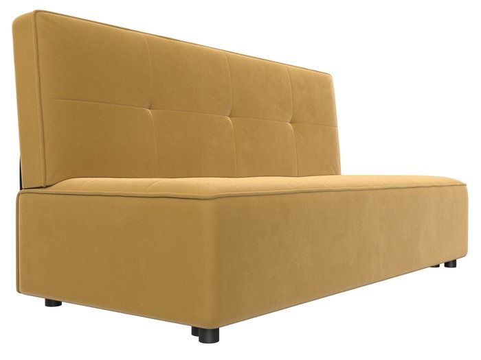 Прямой диван-кровать Зиммер желтого цвета - лучшие Прямые диваны в INMYROOM