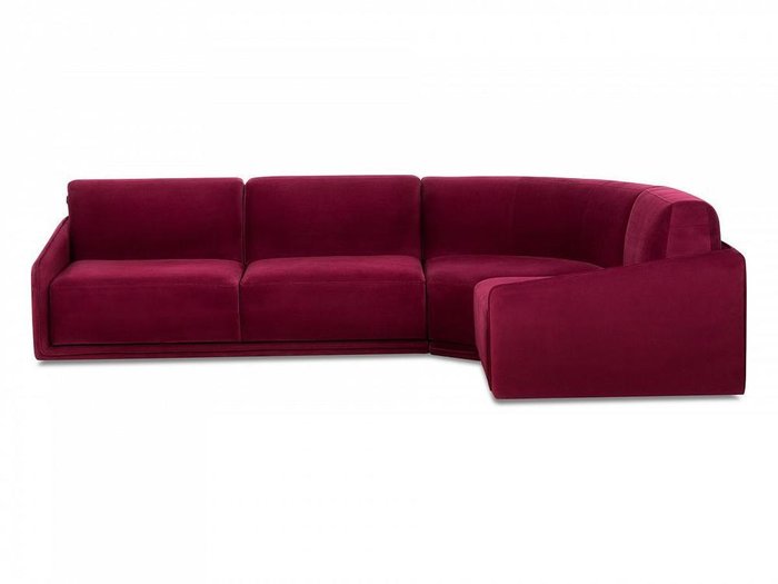 Угловой диван-кровать Toronto бордового цвета - лучшие Угловые диваны в INMYROOM