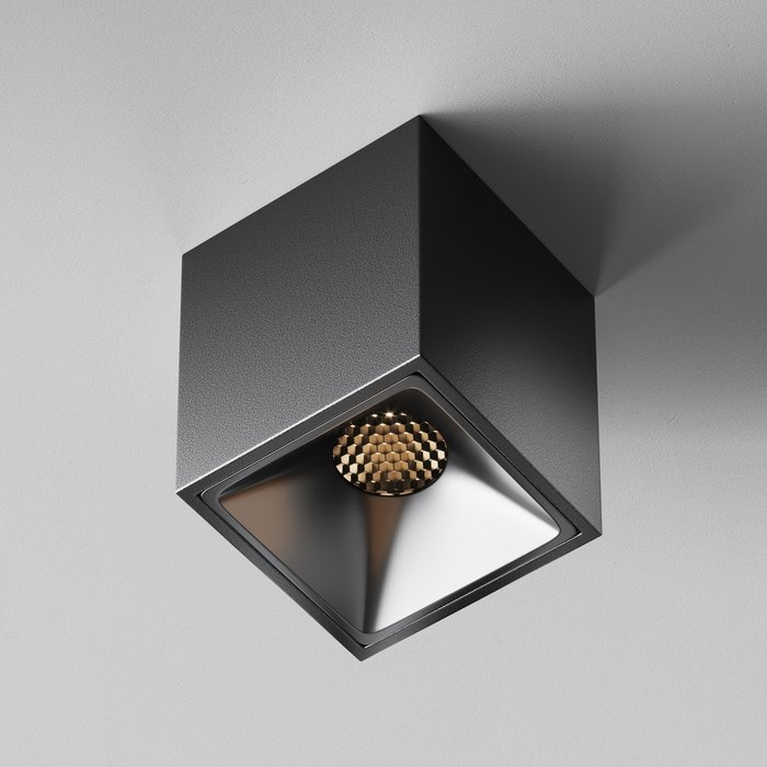 Потолочный светильник Technical C065CL-8W3K-SQ-B Alfa LED Ceiling - купить Потолочные светильники по цене 3750.0 Потолочный светильник Technical C065CL-8W3K-SQ-B Alfa LED Ceiling - купить Потолочные светильники по цене 3750.0
