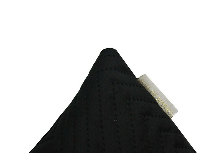 Наволочка Оникс №6 45х45 черного цвета - лучшие Чехлы для подушек в INMYROOM