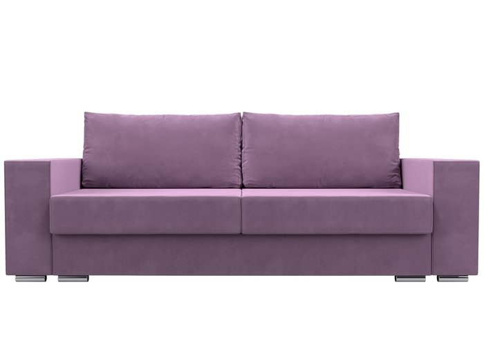 Прямой диван-кровать Исланд сиреневого цвета - купить Прямые диваны по цене 49999.0