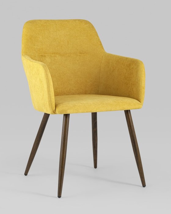 Стул Кинг желтого цвета - купить Обеденные стулья по цене 11990.0