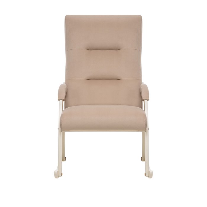 Кресло-качалка Дэми бежевого цвета - купить Интерьерные кресла по цене 13970.0