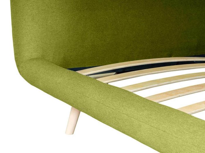 Кровать Loa светло-зеленого цвета 160x200 - лучшие Кровати для спальни в INMYROOM