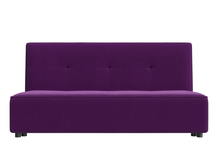 Прямой диван-кровать Зиммер фиолетового цвета - купить Прямые диваны по цене 23999.0