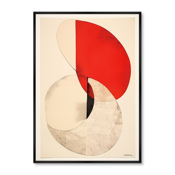 Репродукция картины The Twisted Shape, No 2, 2024г.