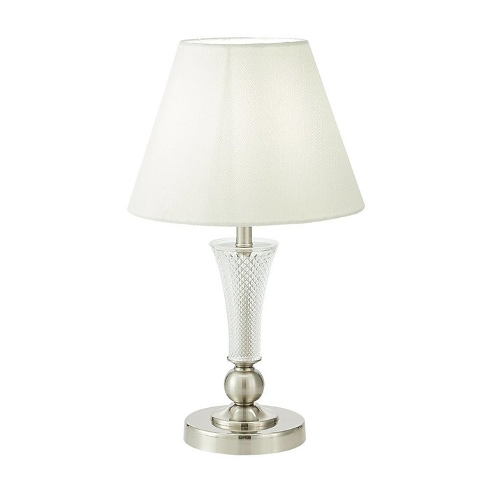 Настольная лампа Riemo с белым абажуром