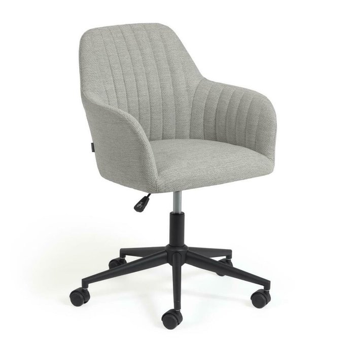 Офисный стул Madina светло-серого цвета