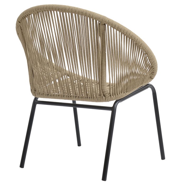 Садовый стул Marianne светло-коричневого цвет - купить Садовые стулья по цене 16065.0