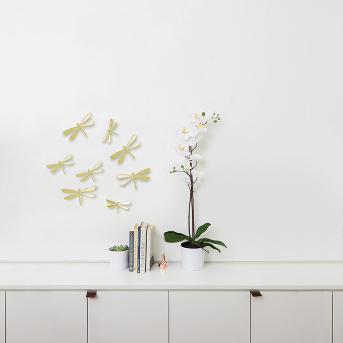 Комплект из 8 украшений Wallflutter на липучках - купить Декор стен по цене 1100.0 Комплект из 8 украшений Wallflutter на липучках - купить Декор стен по цене 1100.0