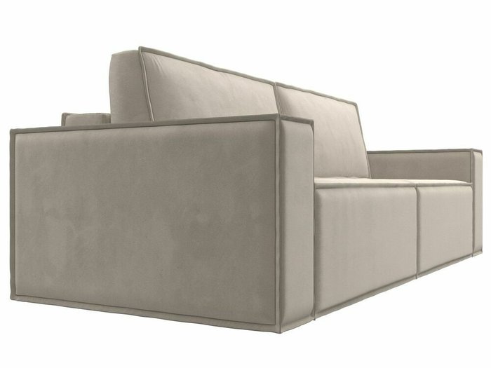 Прямой диван-кровать Куба бежевого цвета - лучшие Прямые диваны в INMYROOM