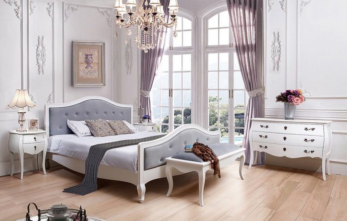 Кровать Stephanie 160х200 - купить Кровати для спальни по цене 60800.0