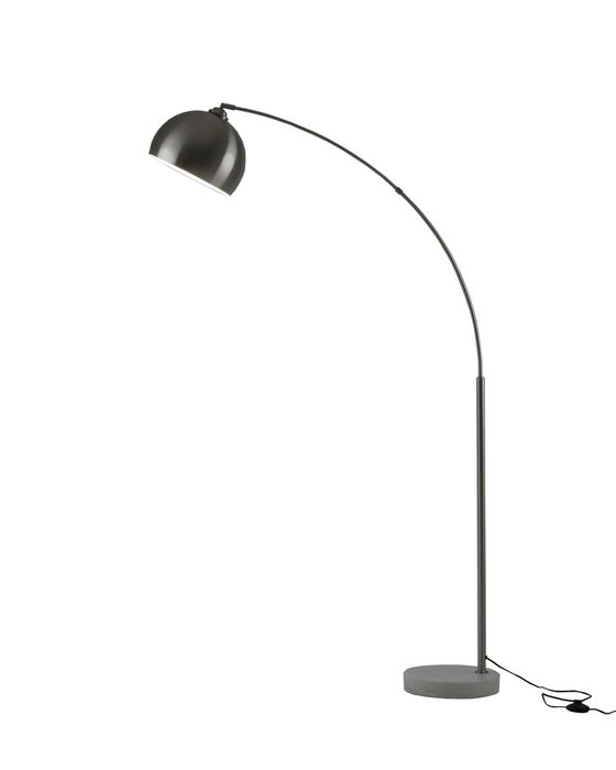Торшер Arco V11516-1F черного цвета