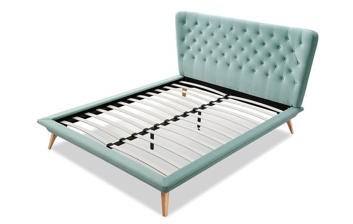 Кровать Bohemia 180х200 бирюзового цвета - лучшие Кровати для спальни в INMYROOM