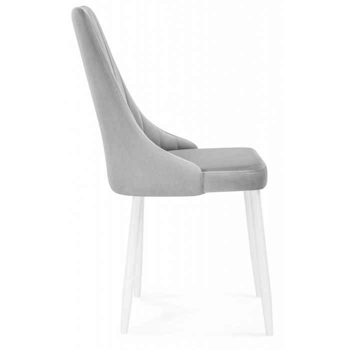 Обеденный стул Kora светло-серого цвета - лучшие Обеденные стулья в INMYROOM