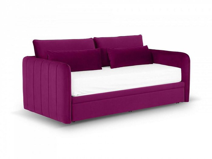 Диван Vicari фиолетового цвета - купить Прямые диваны по цене 85230.0