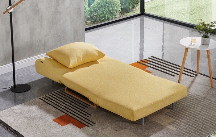 Кресло-кровать Rosy желтого цвета - купить Интерьерные кресла по цене 38645.0