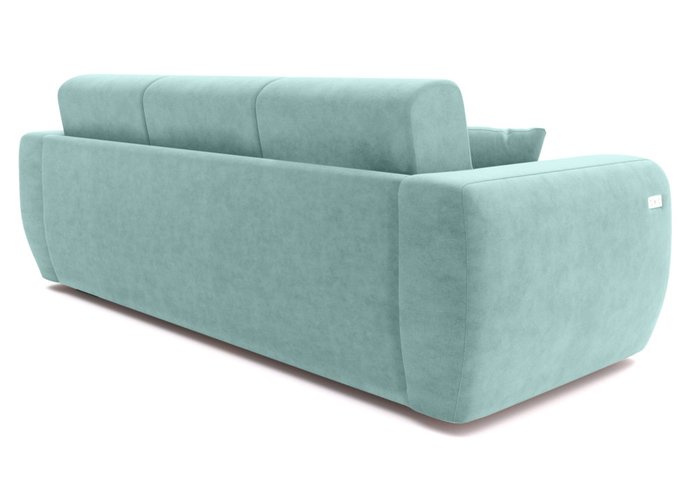Прямой диван-кровать голубого цвета - лучшие Прямые диваны в INMYROOM