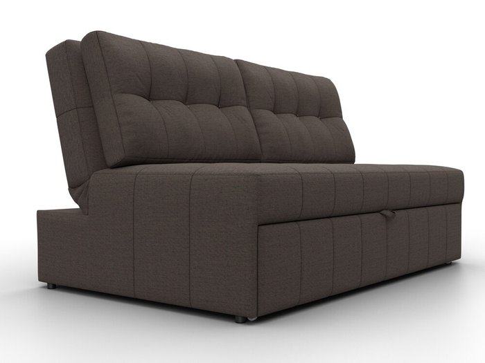 Диван-кровать Лига-107 S коричневого цвета - лучшие Прямые диваны в INMYROOM