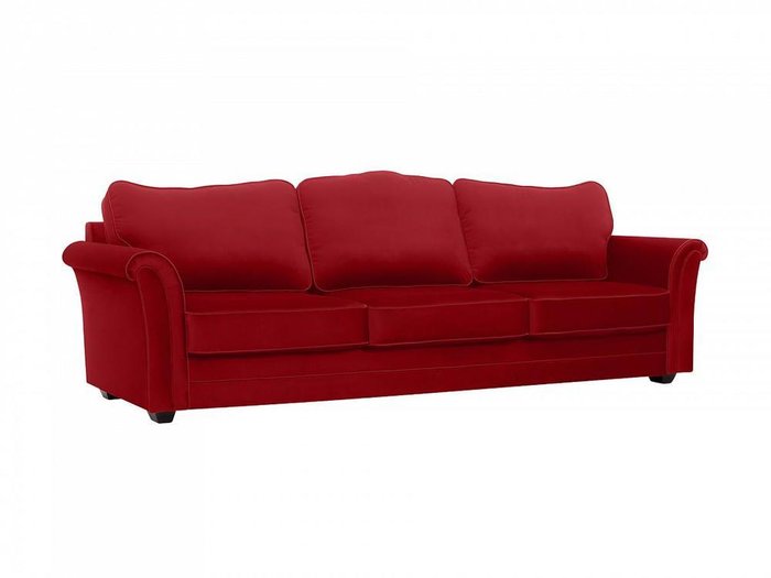Диван трехместный Sydney красного цвета - купить Прямые диваны по цене 107100.0