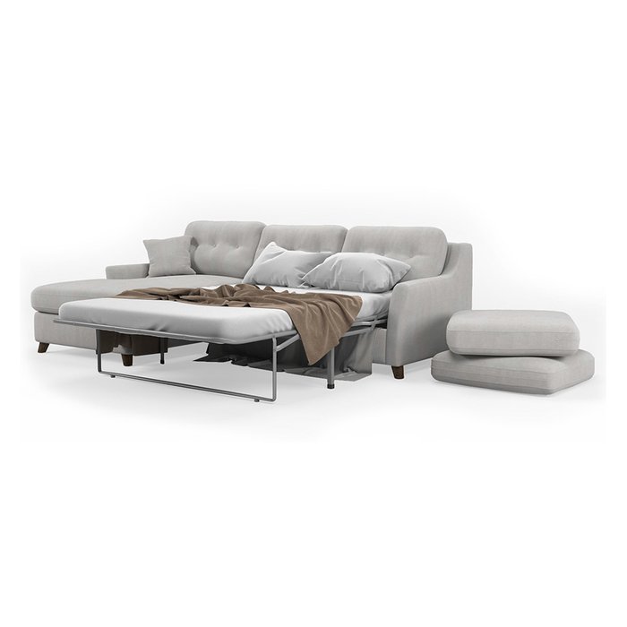 Диван-кровать угловой Raf SFR серого цвета - купить Угловые диваны по цене 114700.0